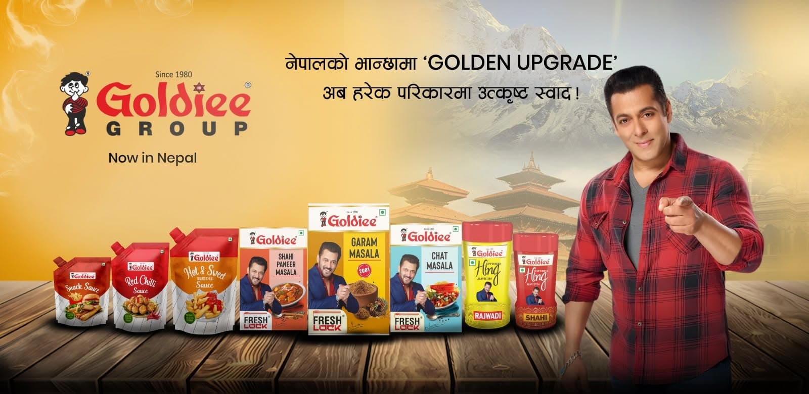 Goldiee Masala Launch in Nepal 2026